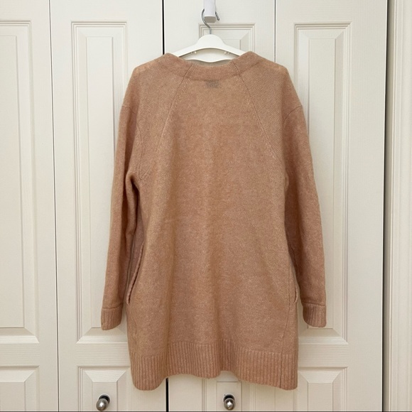 Acne Studios Raya Sh Mohair Powder Pink In Mohair-blend Cardigan - Picture 9 of 15